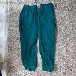 Set of Figs Hunter Green Joggers
